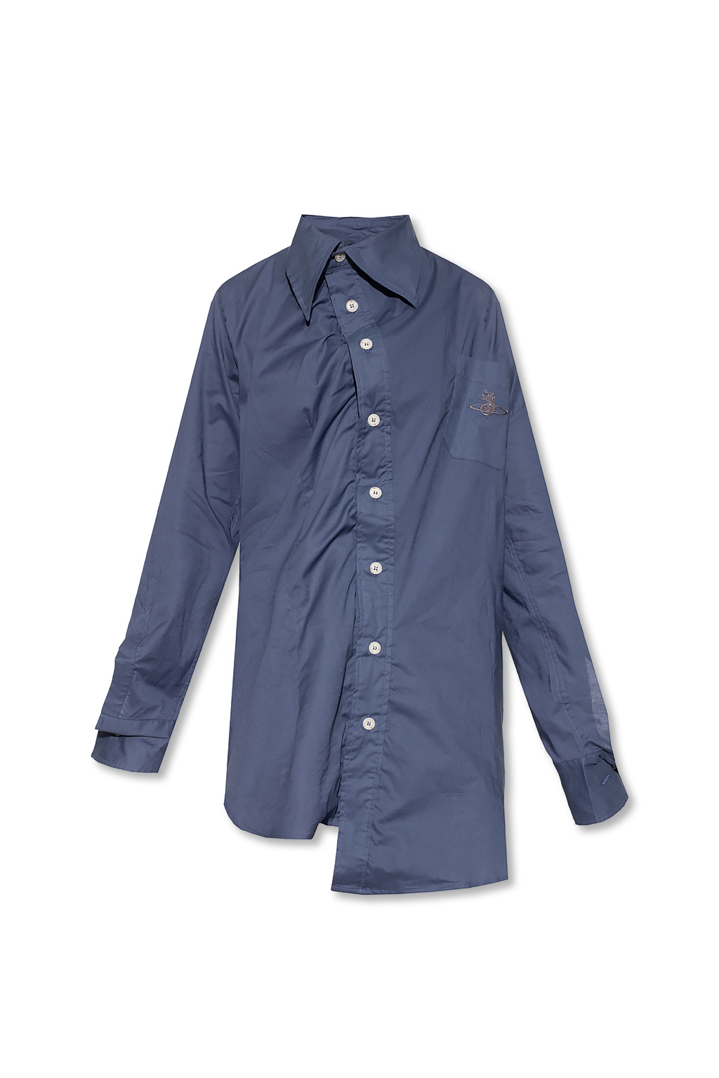 Navy blue Asymmetrical shirt Vivienne Westwood - IetpShops Denmark